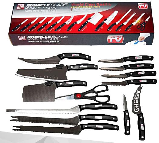 3U Set De Cuchillos 13 Pzas